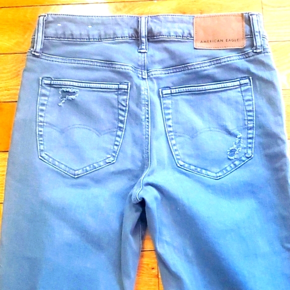 Jeans pants American eagle SKINNY Size 29×32 Strech Very good conditions Gray - Picture 5 of 15